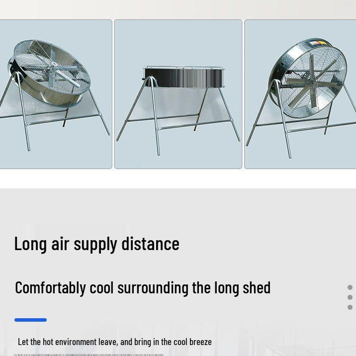 High-Power Variable Speed Industrial and Agricultural Fan
