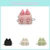 Pu Mini Crossbody Bag For Women And Kids With Flower Bow Pattern For Daily Use