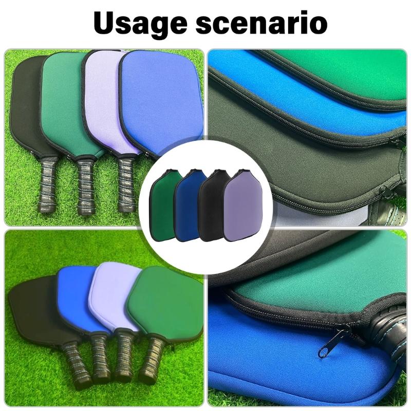 Pickleballs Paddle Cover Paddle Case Bag Pickleballs Racket Sleeve Racket Pocket for Pickleballs Paddle Storage Carrying