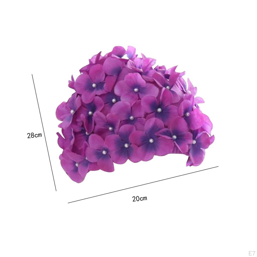 Czepek pływacki Blossom - wzór Petal dla kobiet