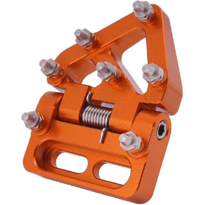 Ponta de Pedal de Freio Dobrável para Motocicleta CNC para 690 Enduro R/SMC R 790 890 950 990 1050 1090 1190 1290 Adventure R/S/T Laranja