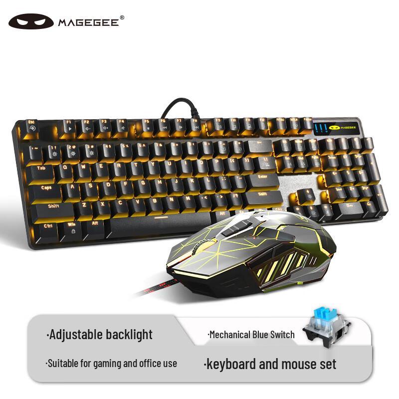 

MageGee Mechanical Storm Gaming Keyboard & Mouse Sets
