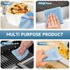 10PCS Upgrade Wire Dishwashing Rag, Non-Scratch, Wet and Dry, Double Layer, Multipurpose Wire Dishwashing Rags for Kitchen, Sinks, Cookware, Stove,