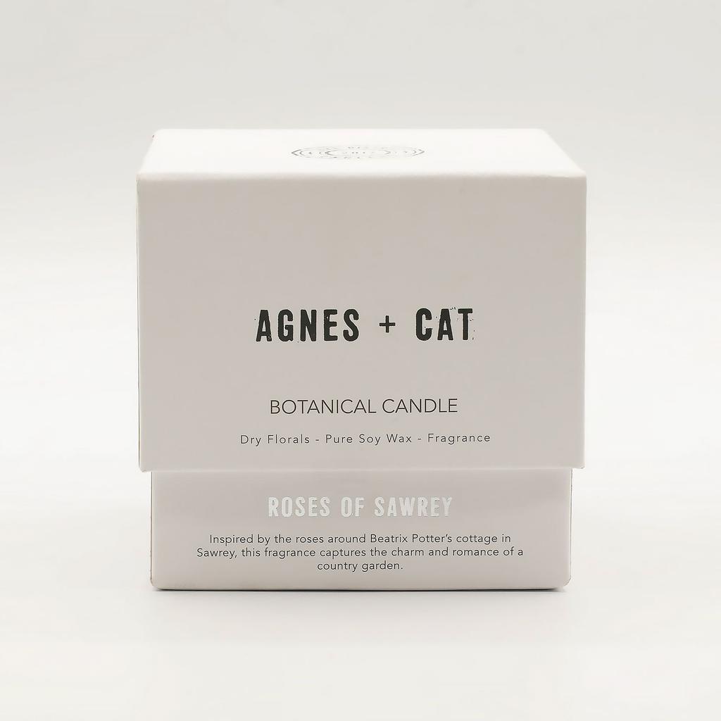 Agnes + Cat Botanical Soy Wax Candle – Roses of Sawrey