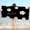Fashion M-Mary-Q-Quants Bath Towel Microfiber Soft Water Absorbing Breathable For Girl Kids Decorative Cartoon Beach Towel