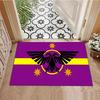 Imperial Fortress World Double-Headed Eagle Carpet, suitable for living room, bedroom, game room, computer room and home décor.