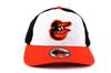New Era 9TWENTY MLB Baltimore Orioles Cap in White/Orange