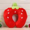 Cute Cartoon Neck Pillow for Travel - U-Shaped Cervical Support for Airplane & Train Nap