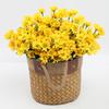 1/5/10Pcs Fall Artificial Flower UV Resistant Fake Plastic Flower Home Wedding Party Table Centerpiece Indoor Outdoor Faux Bloom Decoration