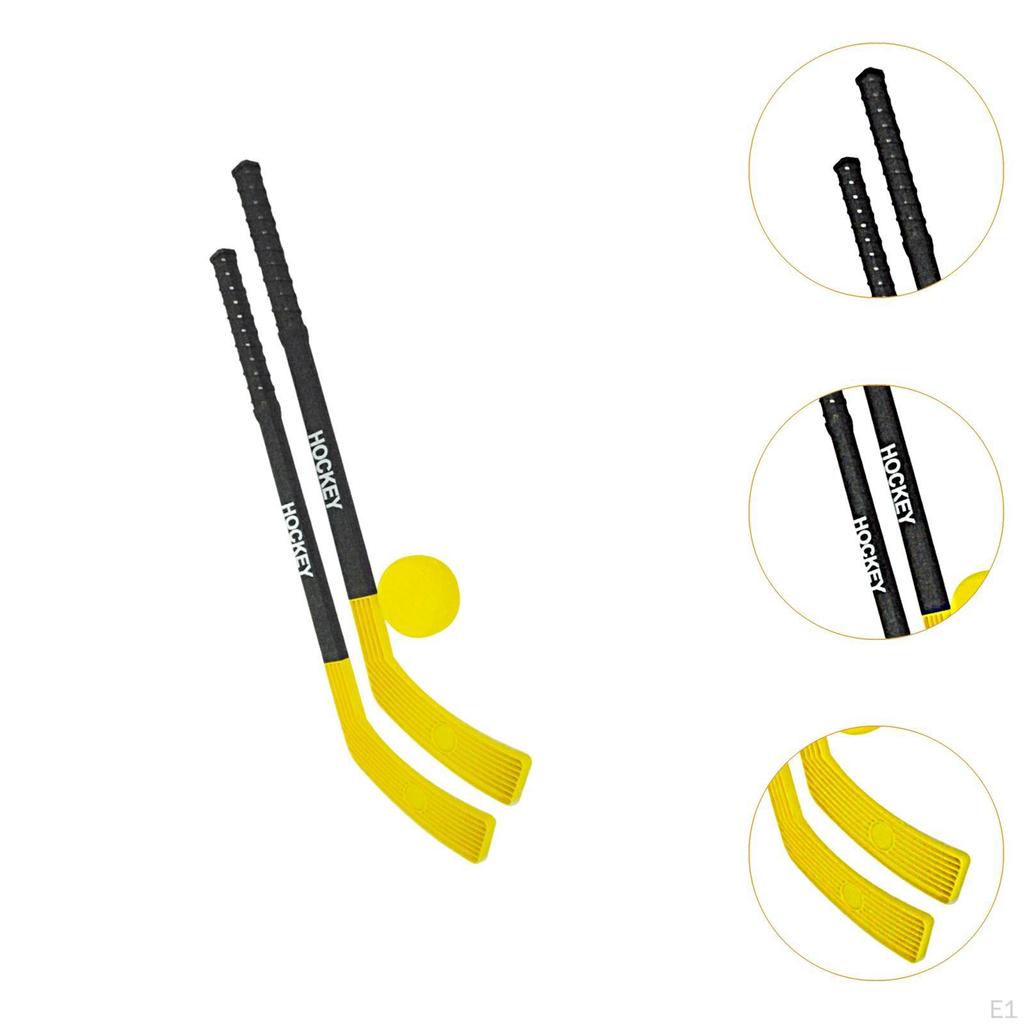 Hockeyschläger und Ball Set Mini Starter Kit Tragbares Spielset Interaktiver Sport