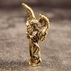 Vintage Brass Angel Cupid Statue Blessed Exquisite Handmade God Of Love Cupid Desktop Decorations Gift Home Decor Accessories