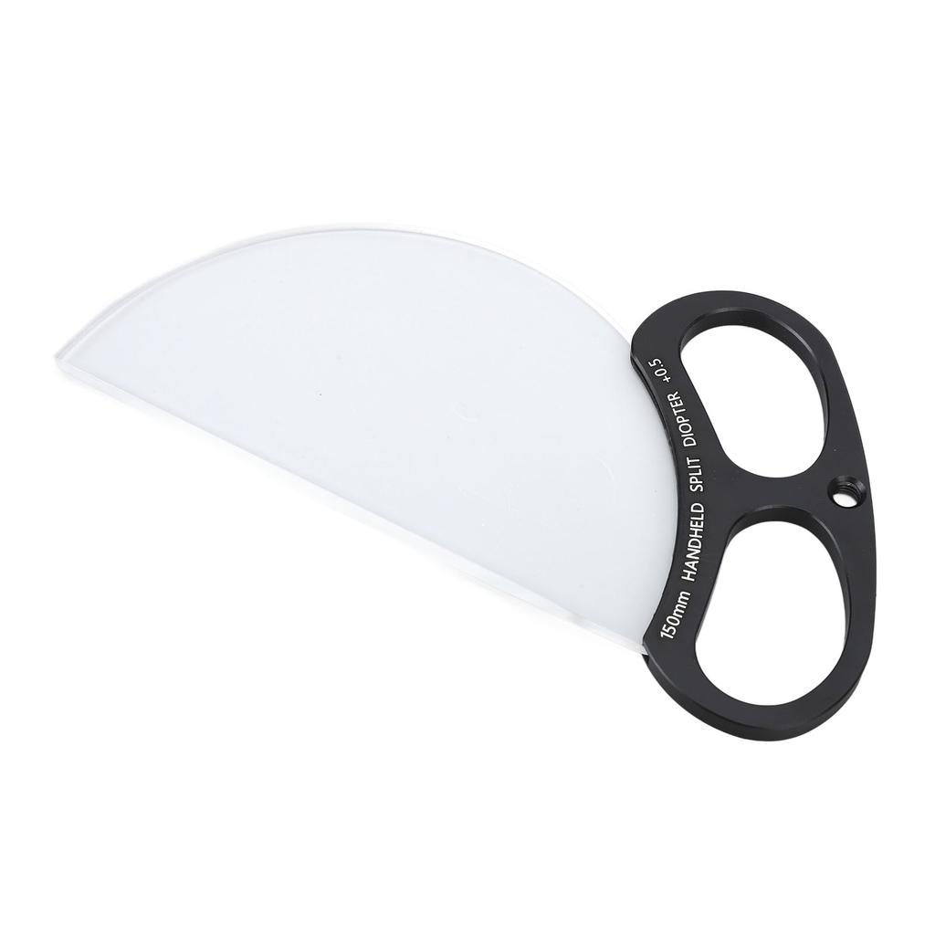 150mm Handheld 1 2 Split Diopter Filter Lens Special Effects Filter Film Prism Filter Accessories