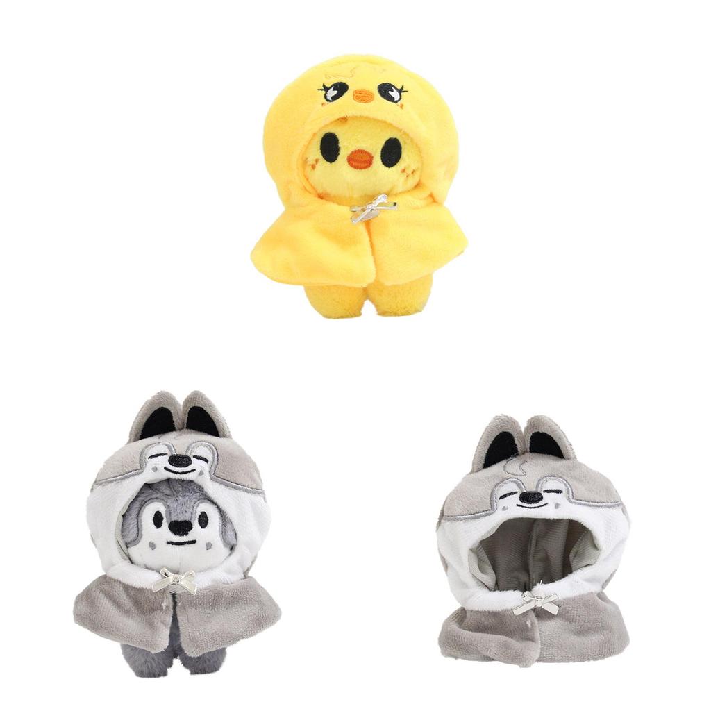 Cute Wolves Bears Rabbits Foxes And Pig Plush Pendant With Soft Pp Cotton For Kids And Collectors