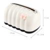 1pcs Minimally Irregular Shell Shaped Built-in Spring Tissue Box Home Living Room Coffee Table Decoration Car Interior Decorat Tissue Storage Boxes
