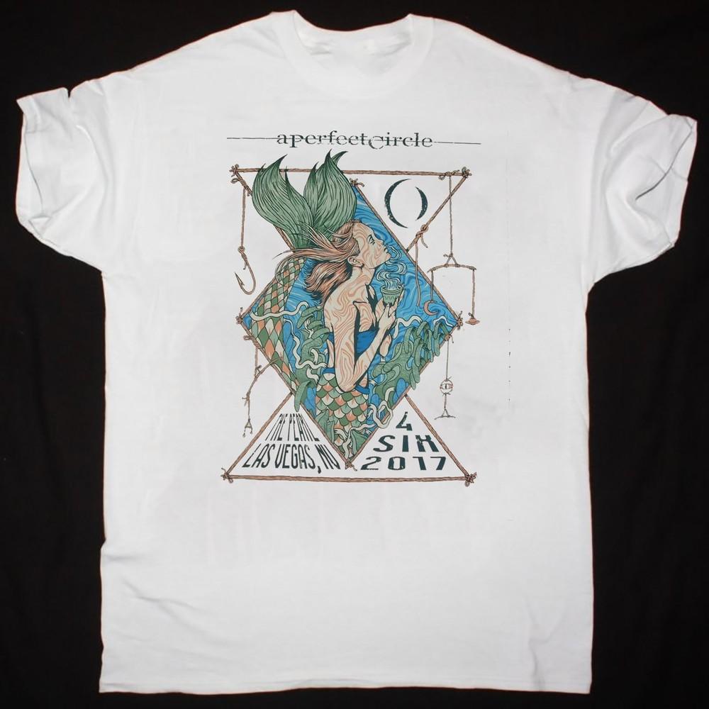 Vintage Cotton Unisex S2345XL A Perfect Circle Band White TShirt  ZL723 Unisex T-Shirt XXXXL