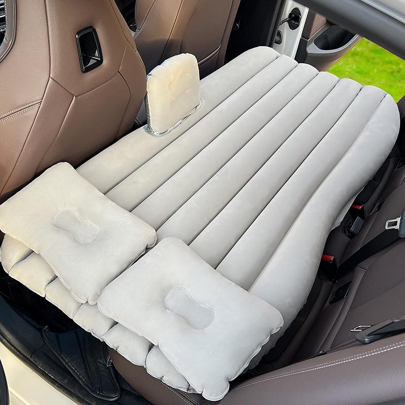 Car Travel Mattress: Folding Inflatable Back Seat & Trunk Sleeping Pad