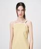 Etmont Slip Floral Jacquard Mini Dress, Yellow