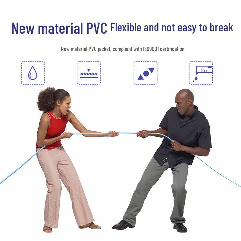 Cat5e 0,5 m Twisted Pair Netzwerkkabel, 64-adriges Geflecht