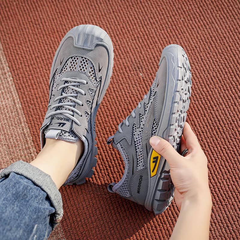 Warrior Men's Mesh Hiking & Casual Shoes