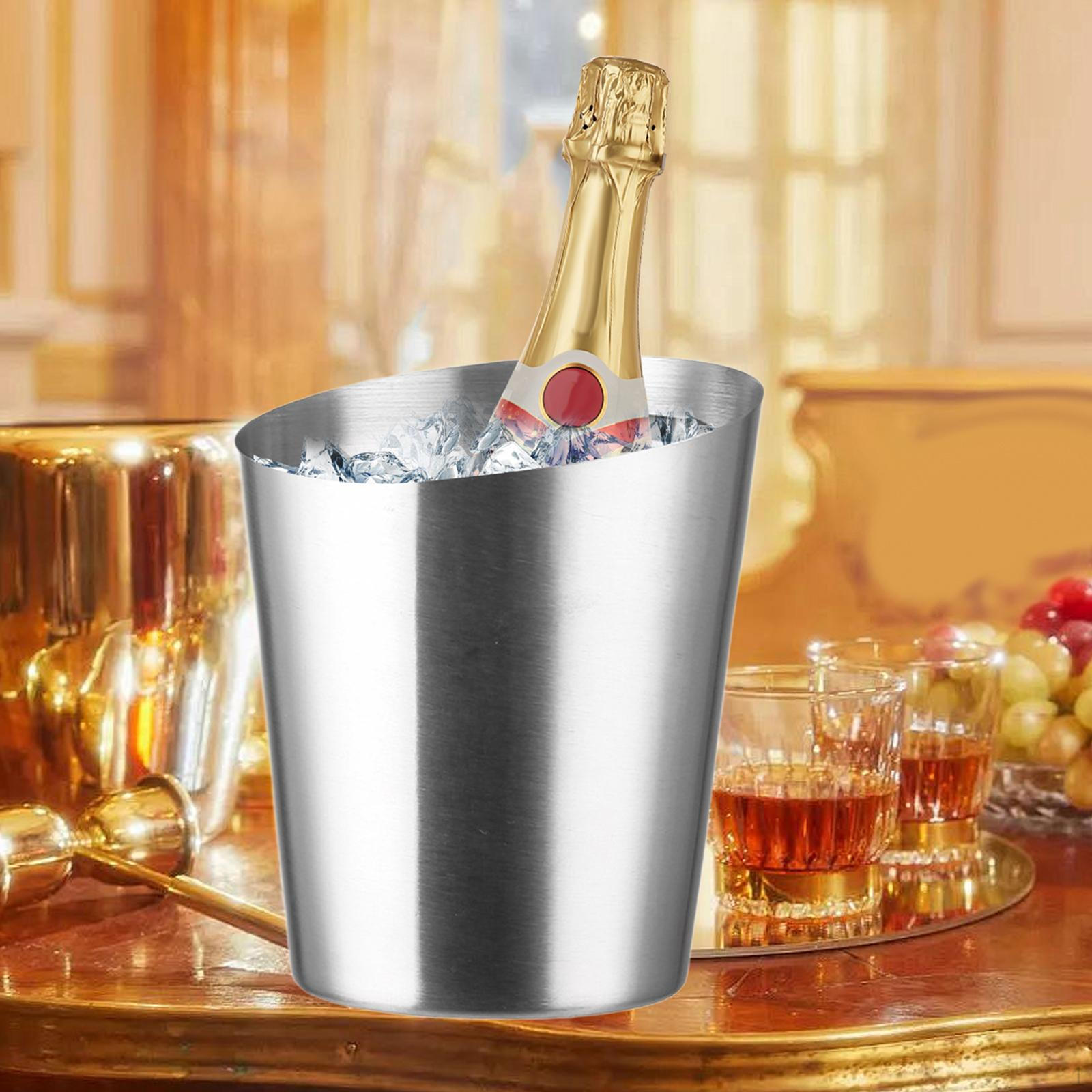 

Ведро для льда для вечеринок, сервировка пива, практичный многоцелевой кубический контейнер для охлаждения