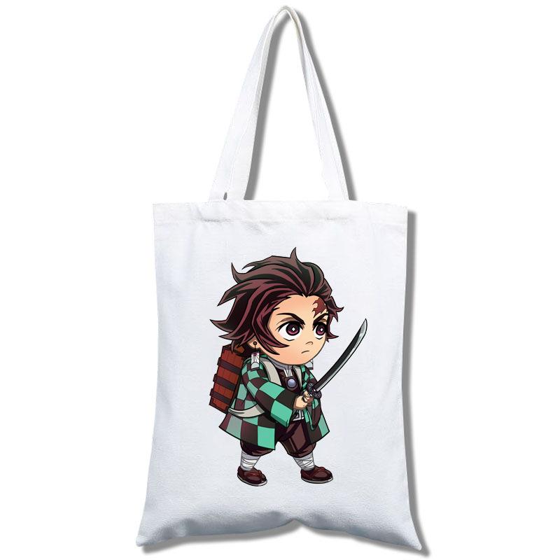 Сумка из холста Сумка-тоут Сумка из холста non-zipper style 1