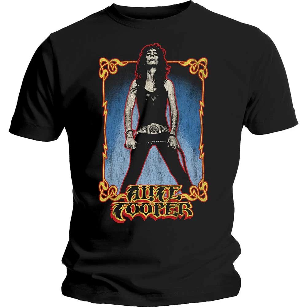 Alice Cooper Rock Pose Welcome to my Nightmare Official Mens Unisex T-Shirt 3XL