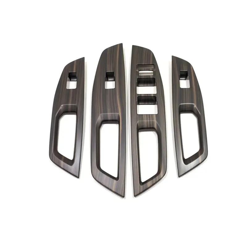 Car Door Window Lift Cover Panel Trim For Changan UNI-V Univ    2024 2025 Carbon Fibre Interior Accessories Stickers
