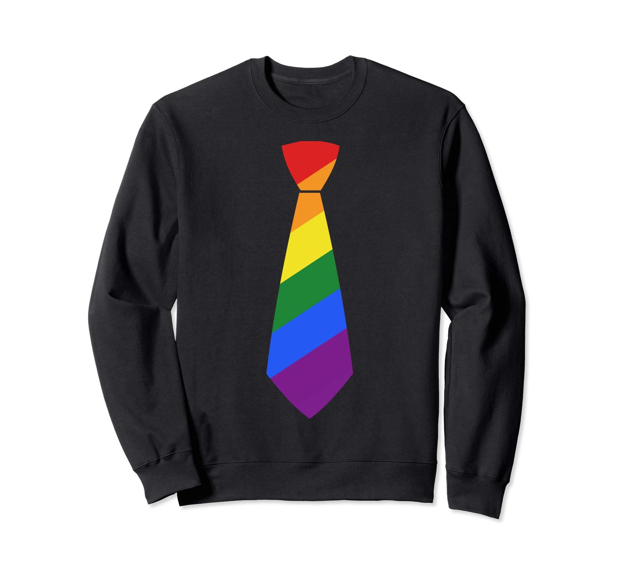

LGBTQIA+ Gay Pride Rainbow Flag Necktie (Sweatshirt)