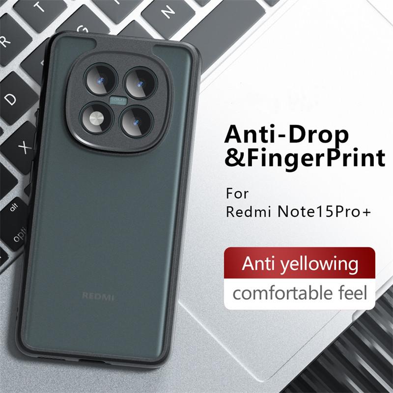 Translucent Matte Phone Case For Redmi Note 15 Pro Plus Matte Cover Redmi Note 15 Pro Plus Case For Redmi Note 15 Pro Plus Case