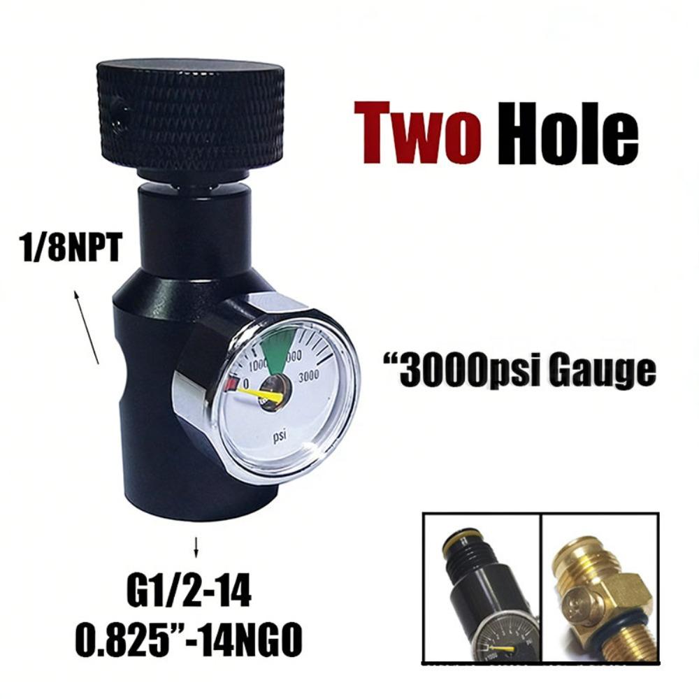 Ein/Aus-Ventil HPA-Fülladapter G1/2 Gewinde Lufttank-Ventiladapter Luftsystem-Befüllung