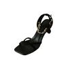 Fashion Hot Selling 2025 New French Style Summer High Heel Women Sandals Fashion Open Toe Shoes Ladies Elegant Stripper Party Sandalias