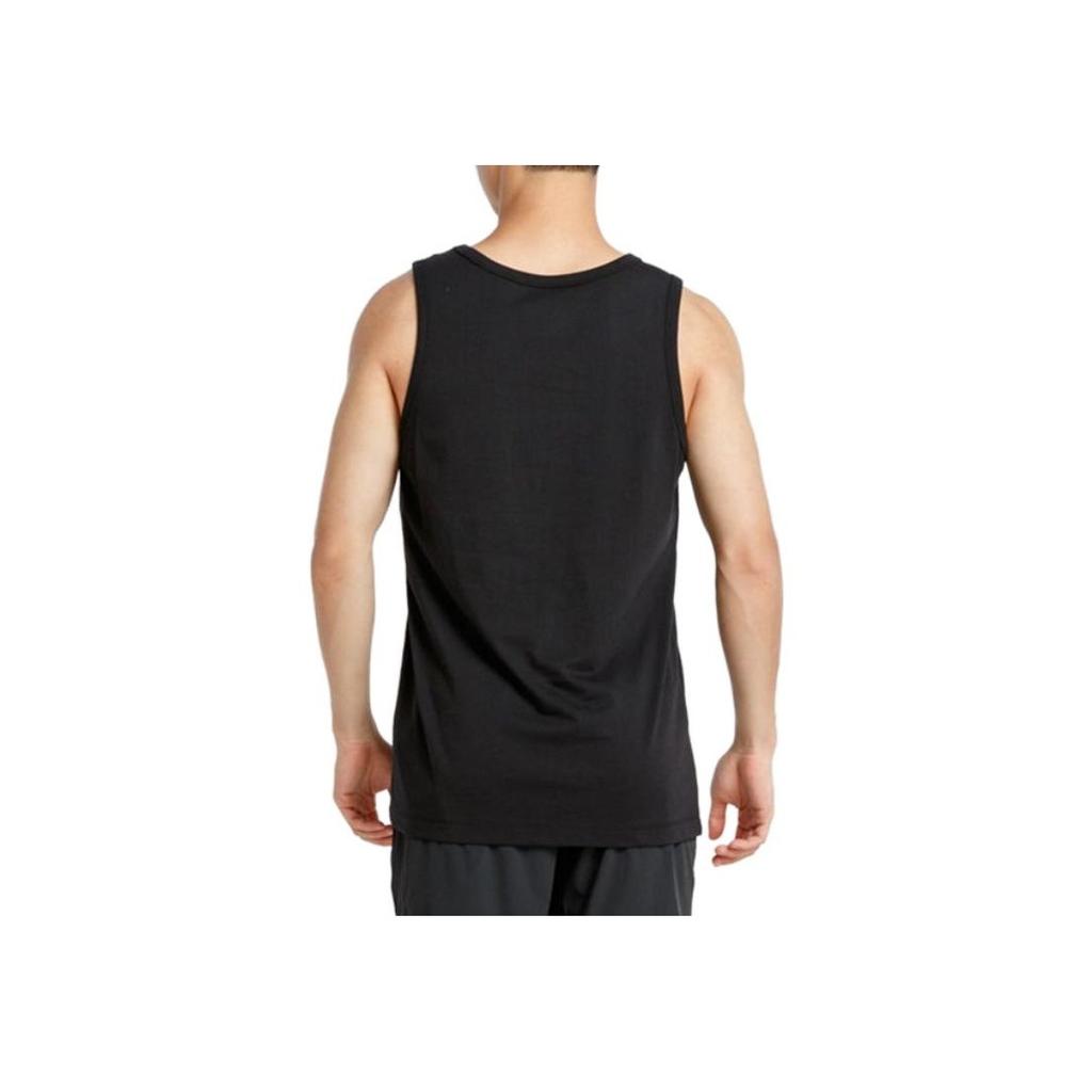 Jordan Letter Logo Print Round Neck Basketball Training Sleeveless Vest Men Vests Black CD5651-010
