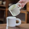 Creative Mug Thick Handle Ceramic Cup Breakfast Cup Sesame Glaze High Value Water Cup Home Office Coffee Cup