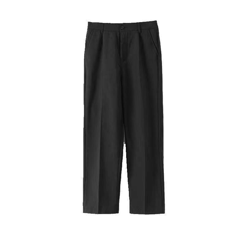 Men's Rogue Handsome Thickened Coat Autumn/Winter Workwear Jacket Set – High-End Plus Cotton [3-Piece Set]