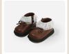 Girls' Autumn-Winter Princess Boots - Cotton-Lined Leather Toddler Shoes with Lace and Velvet Accents