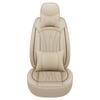 Leather 5-seater Car Seat Cover, Suitable for Sedans, SUVs, and Pickups, with Adjustable Car Accessories for The Front and Rear Seats