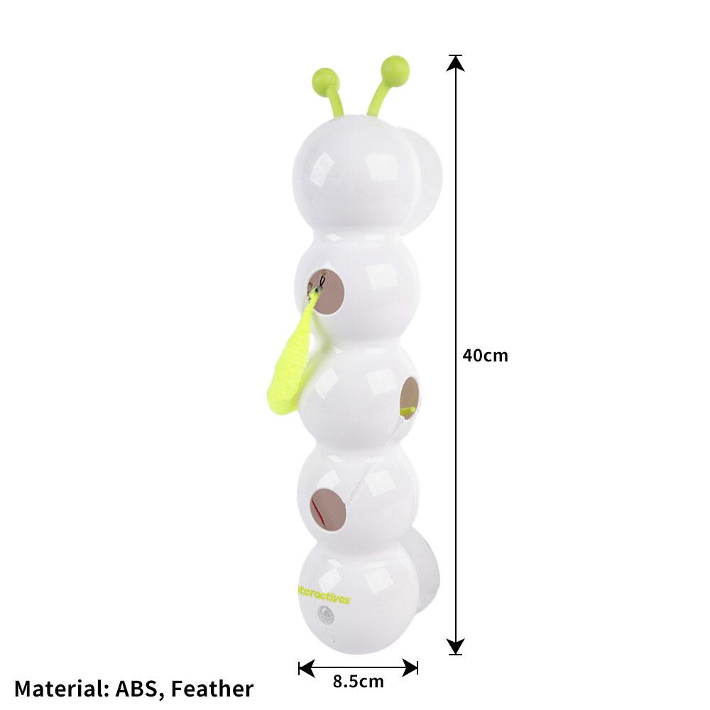 Intelligent Interactive Cat Stick Pro with Replaceable Prey Tail Suitable for Automatic Swing Durability In Multi Cat Households