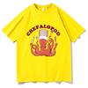 Gil Just 86d The Fish Tshirt Octopus Chef Funny Unisexunisex Clothing Harajuku Clothes Summer Tops Unisex Cotton Graphic T Shirts