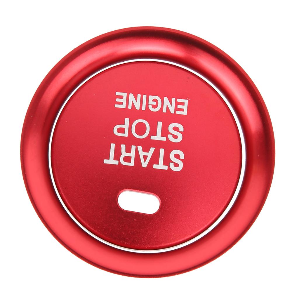 Engine Start Stop Ignition Button Cover Ring Red Replacement for Mazda Axela Atenza CX4 CX5 1619