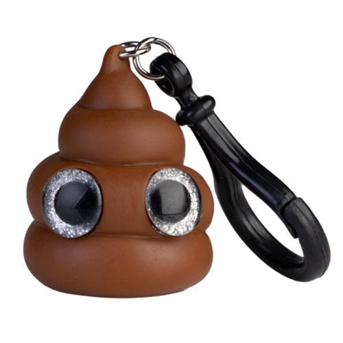 Clip-on Eye Popping Keychain (Poo)