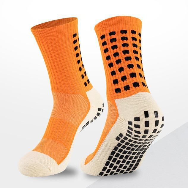 Non-Slip Football Socks, Mid-Tube, Thickened, Sweat-Absorbent, Wear-Resistant Towel-Bottom Sports Socks