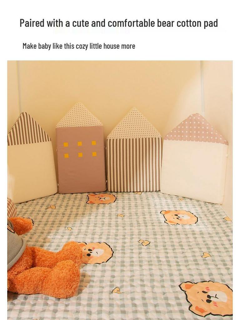Kids' Indoor Castle Play Tent for Girls & Boys: Princess Room with Separate Beds