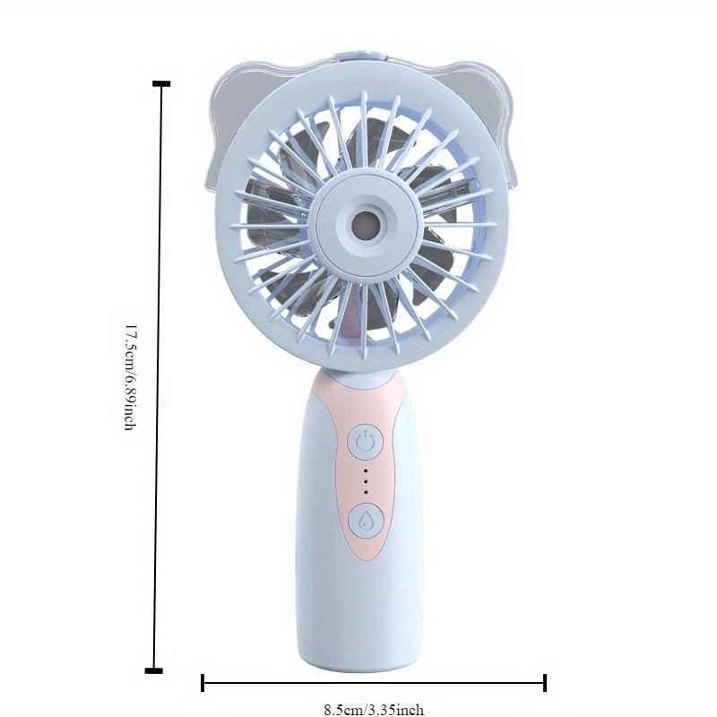 

Портативный мини-вентилятор с увлажнителем воздуха - USB-зарядка для лета Портативный кондиционерПортативный кондиционер синий