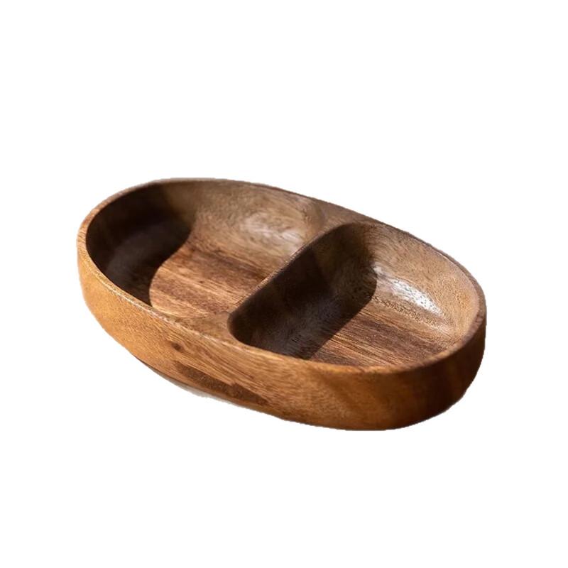 OLOEY Wooden Fruit & Snack Serving Tray