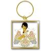 Elvis Presley American Eagle Photo Print Keyring
