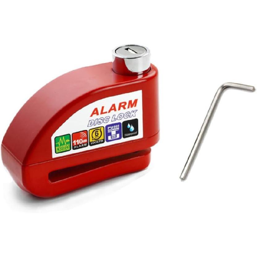 Дисковый замок Сигнализация Дисковый замок Мотоцикл Дисковый замок Мотоциклетный замок — фото 3