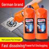German Drain Unclogger: Powerful Dissolving Solution for Kitchen, Sink, Toilet, and Bathroom Pipes