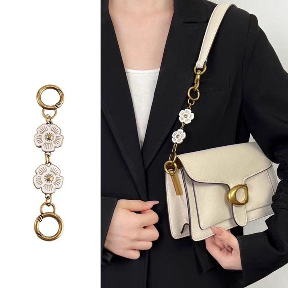 2025 Mode Sakura Metall Plånboksväska Remförlängare Handväska Väska Förlängningskedja Ersättningskedja DIY Väskaccessoarer