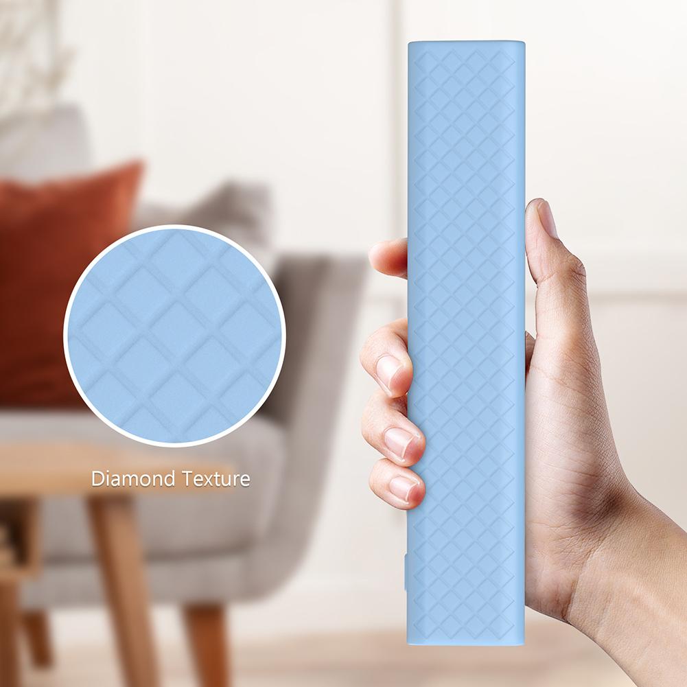 1pc Silicone Remote Control Cover For Xiaomi XMRM-P3 All-Inclusive Shockproof  Skid Protective Soft Sleeve Skin Cover