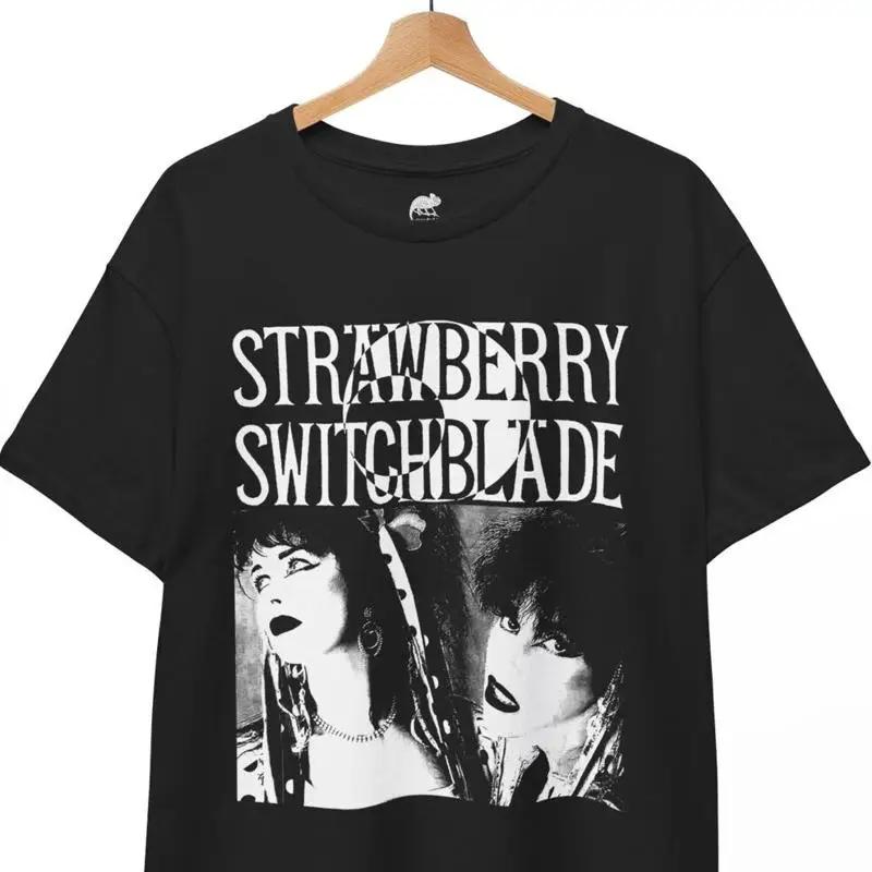 Strawberry Switchblade Tshirt B Jork Music Band Rock N Roll Punk Unisex Tee